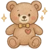 🐻 Эмодзи «💕 Набор эмоджи с рандомными блестяшками» для Telegram