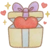💝 Эмодзи «💕 Набор эмоджи с рандомными блестяшками» для Telegram
