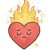 ❤️‍🔥 Эмодзи «💕 Набор эмоджи с рандомными блестяшками» для Telegram