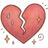 💔 Эмодзи «💕 Набор эмоджи с рандомными блестяшками» для Telegram