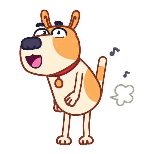 💨 Эмодзи «Eddo Dog» для Telegram