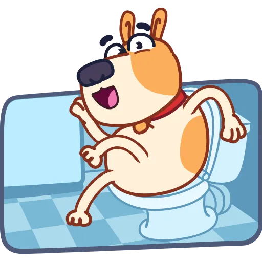 🚽 Эмодзи «Eddo Dog» для Telegram