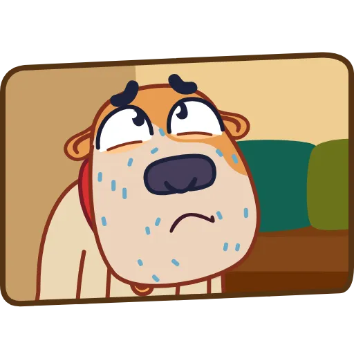 😨 Эмодзи «Eddo Dog» для Telegram