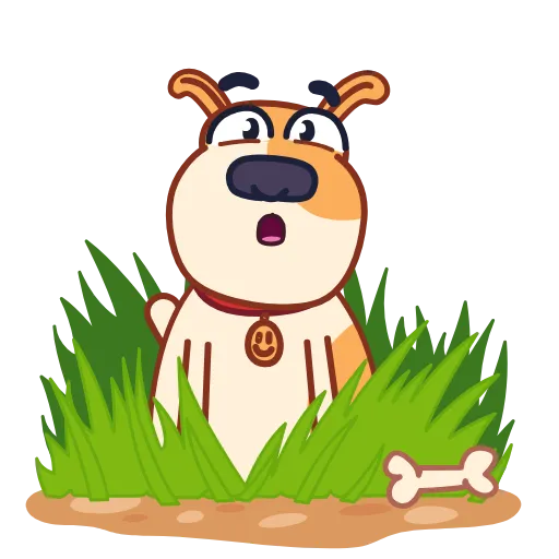 Стикерпак Eddo Dog для Telegram