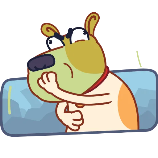 🤢 Эмодзи «Eddo Dog» для Telegram