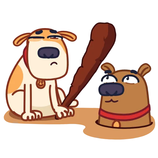 😐 Эмодзи «Eddo Dog» для Telegram