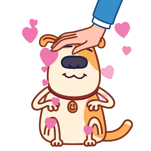 🥰 Эмодзи «Eddo Dog» для Telegram
