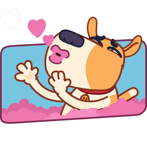😘 Эмодзи «Eddo Dog» для Telegram