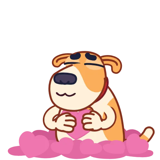 🥰 Эмодзи «Eddo Dog» для Telegram