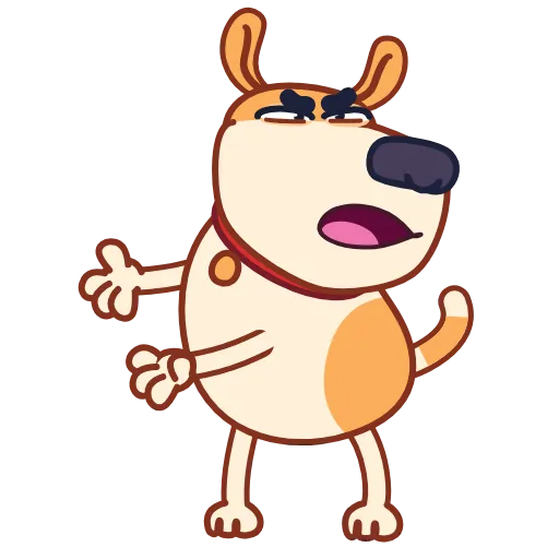 😒 Эмодзи «Eddo Dog» для Telegram