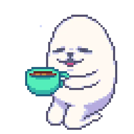☕️ Эмодзи «Eggdog» для Telegram