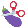 ✂️ Эмодзи «🍆» для Telegram