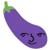 🍆 Эмодзи «🍆» для Telegram