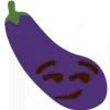 😏 Эмодзи «🍆» для Telegram