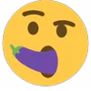 🤨 Эмодзи «🍆» для Telegram