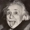 😛 Эмодзи «Albert Einstein» для Telegram