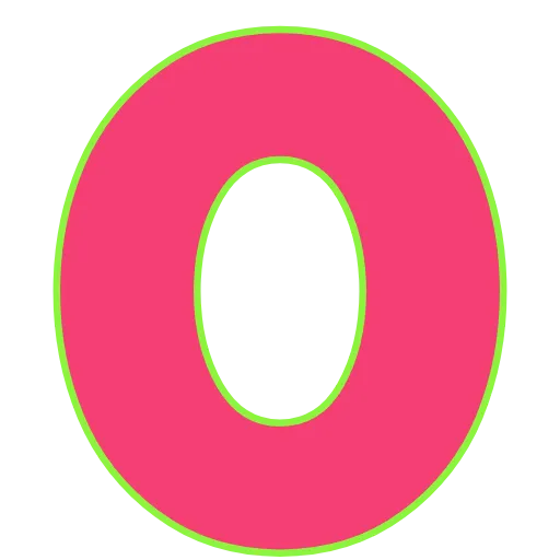 🎲 Эмодзи «Elastic Letters Pink» для Telegram
