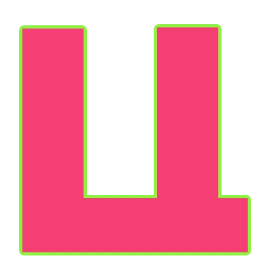 🤌 Эмодзи «Elastic Letters Pink» для Telegram