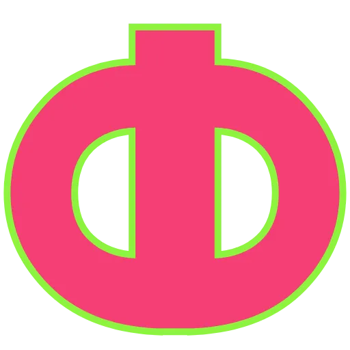 🐷 Эмодзи «Elastic Letters Pink» для Telegram