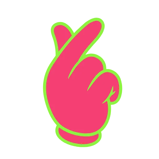 ❤️ Эмодзи «Elastic Letters Pink» для Telegram
