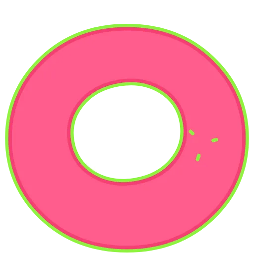 👌 Эмодзи «Elastic Letters Pink» для Telegram