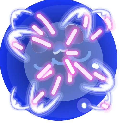 💀 Эмодзи «Electric Skull» для Telegram