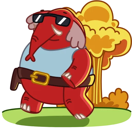 😎 Эмодзи «Elefun» для Telegram