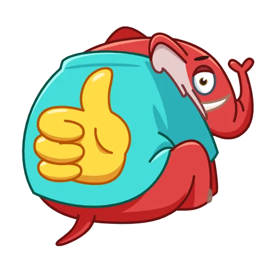 👍 Эмодзи «Elefun» для Telegram