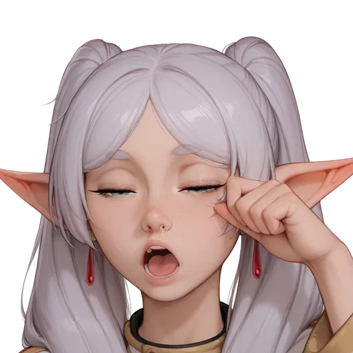 🧡 Стикер «Elf Face» для Telegram