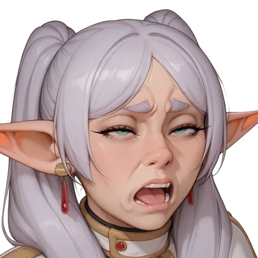 🧡 Стикер «Elf Face» для Telegram