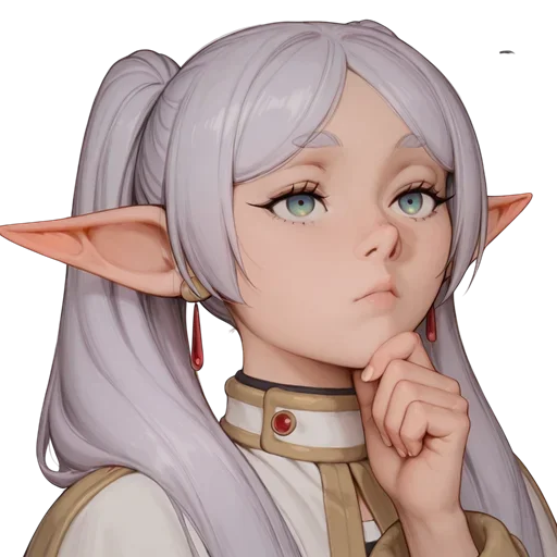 🧡 Стикер «Elf Face» для Telegram