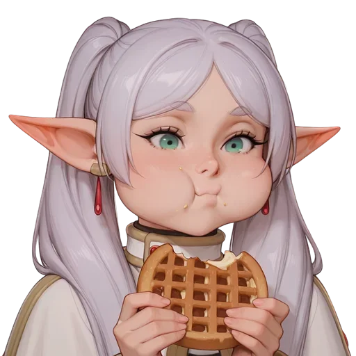 🧡 Стикер «Elf Face» для Telegram