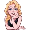 😏 Эмодзи «Элинор» для Telegram