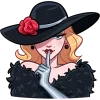 🤫 Эмодзи «Элинор» для Telegram