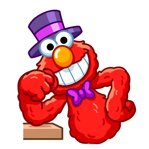 🤩 Эмодзи «Elmo Sesame» для Telegram