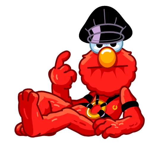 🤩 Эмодзи «Elmo Sesame» для Telegram
