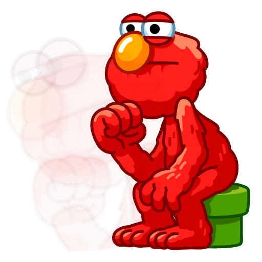🤩 Эмодзи «Elmo Sesame» для Telegram