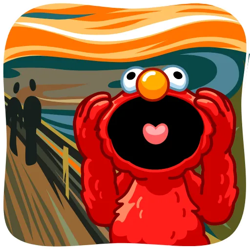 🤩 Эмодзи «Elmo Sesame» для Telegram