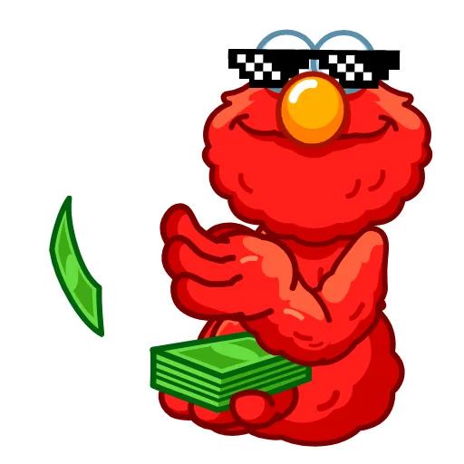🤩 Эмодзи «Elmo Sesame» для Telegram