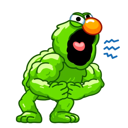 🤩 Эмодзи «Elmo Sesame» для Telegram