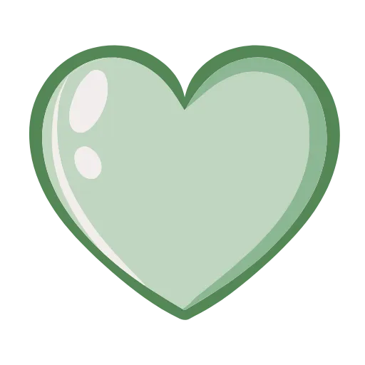 🌸 Эмодзи «Зелёные векторные буквы, иконки» для Telegram