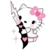 ☺️ Эмодзи «Kitty 𖥔» для Telegram