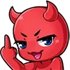 🖕 Эмодзи «4Ert0Vka» для Telegram