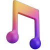 🎵 Эмодзи «3D» для Telegram