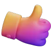 👍 Эмодзи «3D» для Telegram