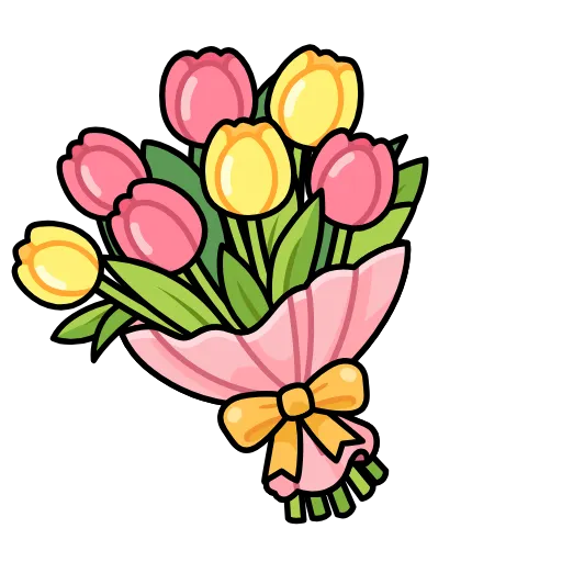 💐 Эмодзи «8 марта» для Telegram