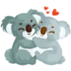🫂 Эмодзи «Весенние буквы, цветы» для Telegram