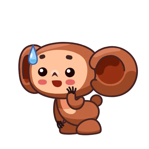 😓 Эмодзи «Cheburashka» для Telegram