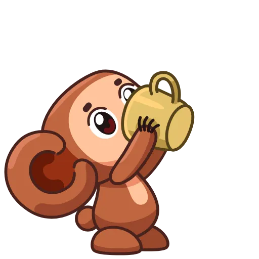 ☕️ Эмодзи «Cheburashka» для Telegram