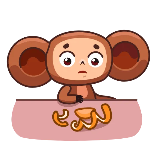 🤨 Эмодзи «Cheburashka» для Telegram